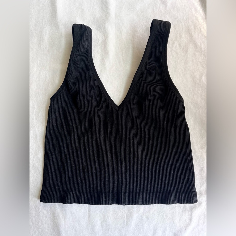 ANWND Ribbed Cropped Top NWOT